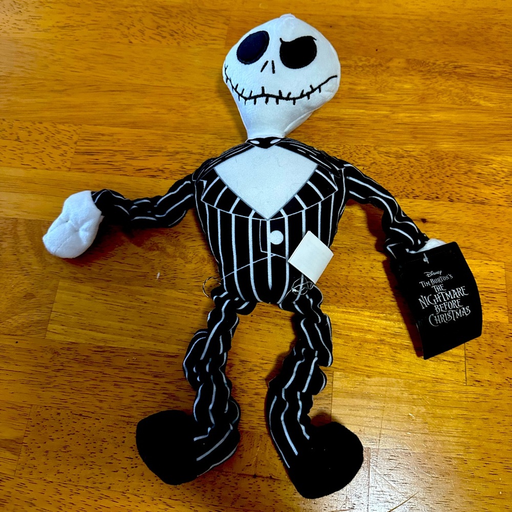 The Nightmare Before Christmas Jack Skellington Dog Toy